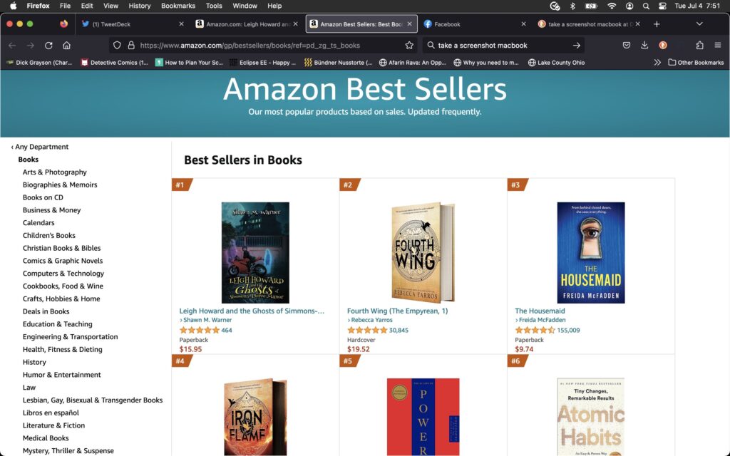 Un autor nuevo de 58 años se convirtió en best seller gracias a TikTok 4 F0Mazc1X0AEbv1c - 3