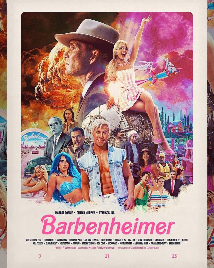 “Barbenheimer” el fenómeno que une a Barbie y Oppenheimer 4 barbieheimer 64a956c2e343c - 3