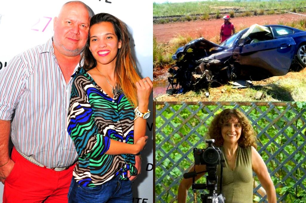 caso warenycia la artista fallecida abajo a la der y los acusados por la querella Oscar Ramos y Belen Michalec izq - 4