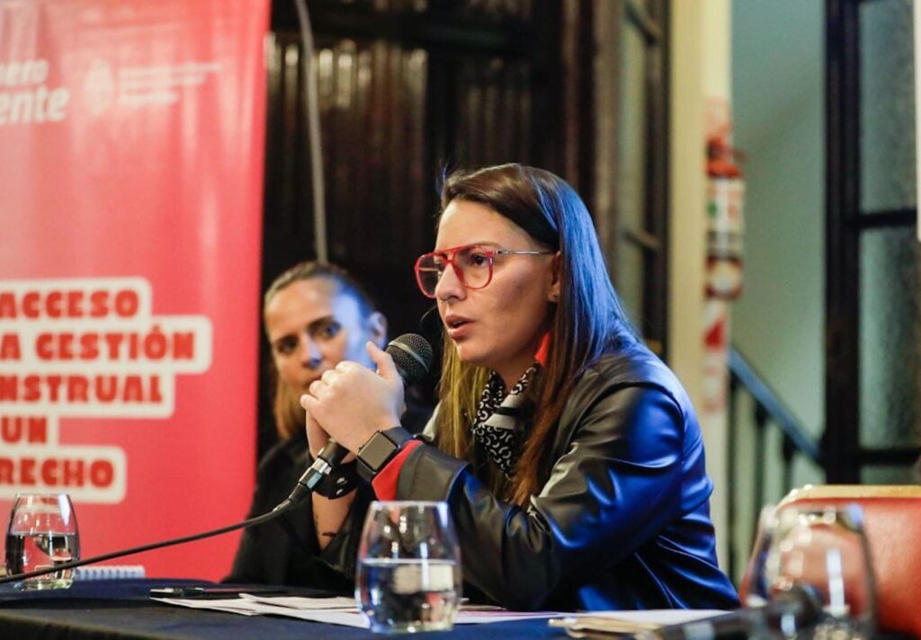 El Programa Nacional MenstruAR ya es una realidad en todo el país 3 ministra ayelen mazzina programa menstruar AR - 2