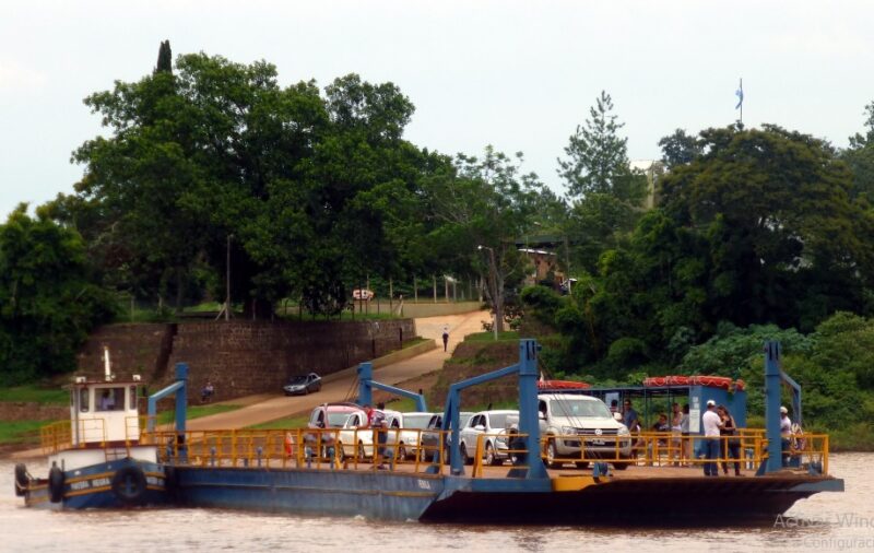 Actualizan tarifas del paso fronterizo San Javier–Porto Xavier 4 El cruce en balsa Alba Posse-Porto Mauá está habilitado