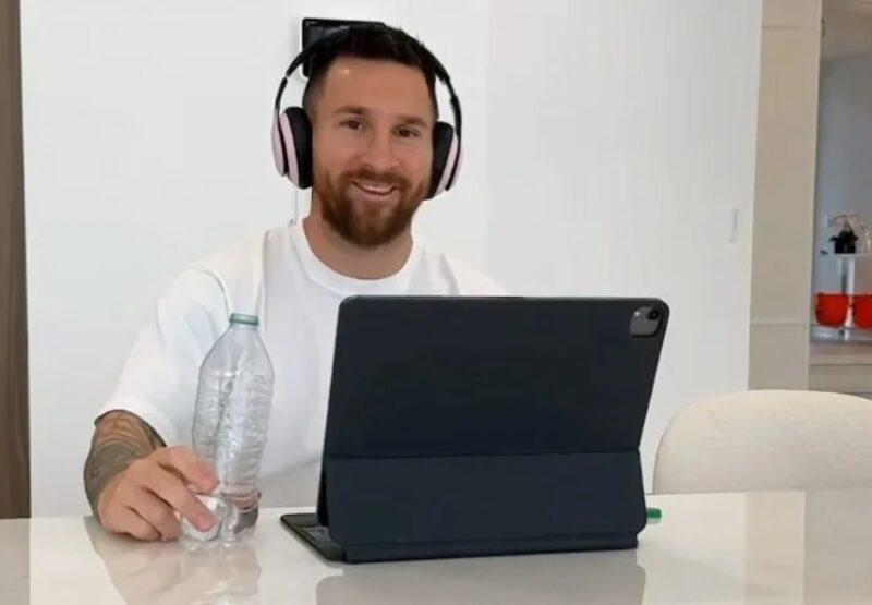 Lionel Messi se asoció a la empresa de juegos en red de Sergio “Kun” Agüero 5 messi - 4
