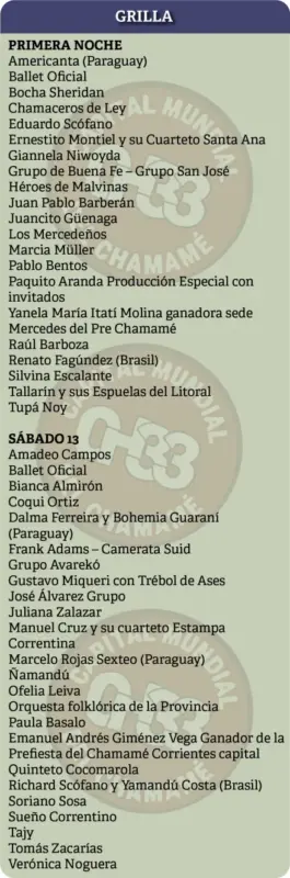 Corrientes | En el Anfiteatro Mario del Tránsito Cocomarola comienzan 10 días dedicados a la Fiesta Mundial del Chamamé 3 1341442w440h1328c.jpg - 2