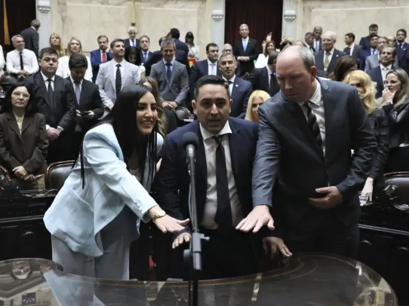 Los votos que necesita el Gobierno para aprobar la ley ómnibus 10 Ruiz Arrua y Vancsik diputados renovadores en el Congreso de la Nacion - 9