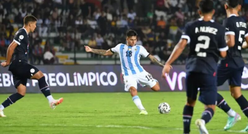 Preolímpico de Fútbol | La Selección Argentina Sub 23 empató ante Paraguay 1 a 1 argentina 2 - 5