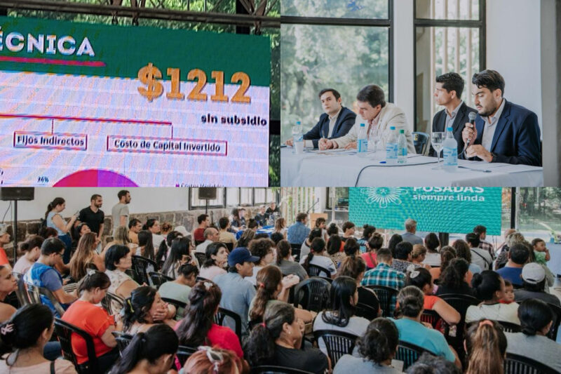 Posadas | Las empresas de colectivos sostienen que el boleto debería costar $1.212 sin subsidios y el municipio avala esos números audiencia publica por el aumento del boleto enero 2024 lucas jardin - 1