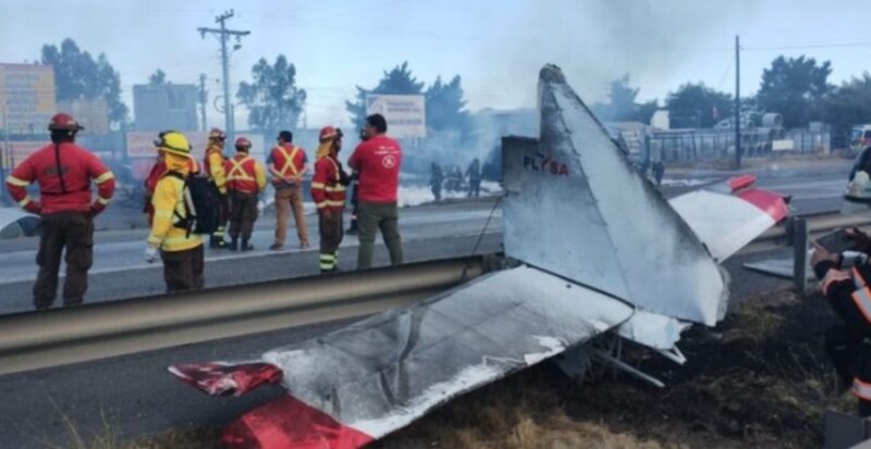 Chile | Un muerto y varios heridos al estrellarse una avioneta que combatía incendios forestales avion - 9