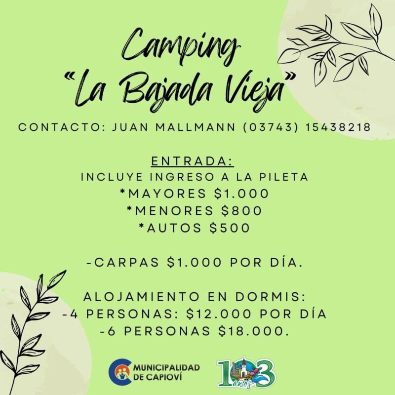 Vacaciones | Capioví, una localidad sobre la ruta 12 que recibe a cientos de turistas en el verano 10 capiovi10 - 9