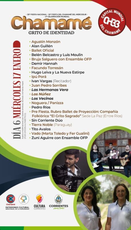 Corrientes | A puro talento sobre el escenario se vivió la quinta noche de la Fiesta Nacional del Chamamé 20 chamame - 19