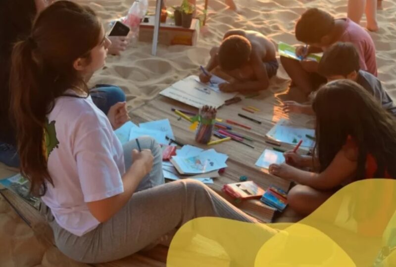 Corrientes | Niños jugaron a “Limpiar la playa” y aprendieron sobre el cuidado del medio ambiente 4 corrientes2 - 3