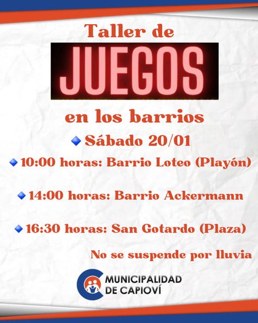Vacaciones | Capioví, una localidad sobre la ruta 12 que recibe a cientos de turistas en el verano 4 juegos - 3