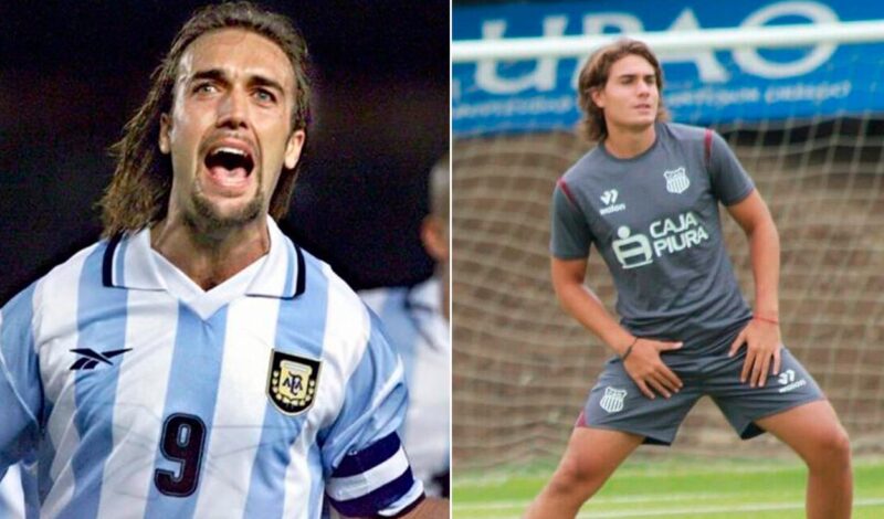 El heredero de una leyenda de la selección argentina, busca su lugar como delantero de Chaco For Ever 3 shamel batistuta y gabriel - 2