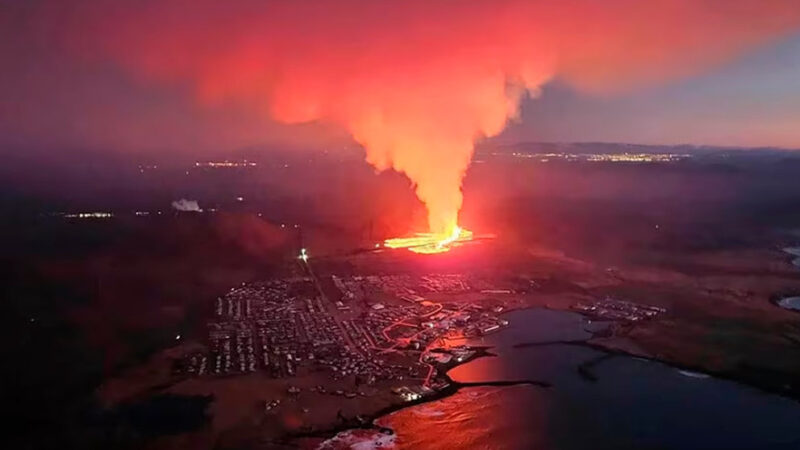 Miles de evacuados tras la erupción de un volcán al sudoeste de Islandia 3 volcan - 2
