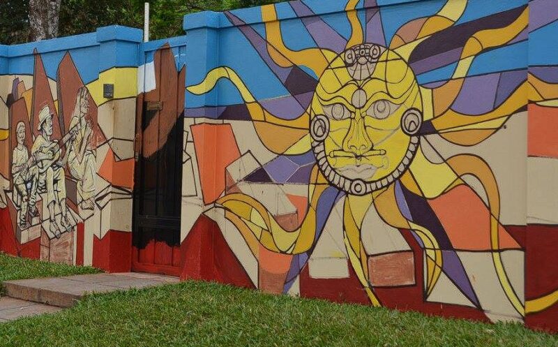 Mural en candelaria
