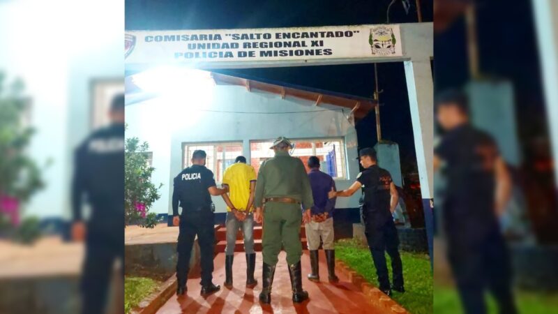 Salto Encantado | Dos jóvenes cazadores furtivos fueron sorprendidos y detenidos dentro Parque Provincial WhatsApp Image 2024 03 25 at 9.54.10 AM - 6