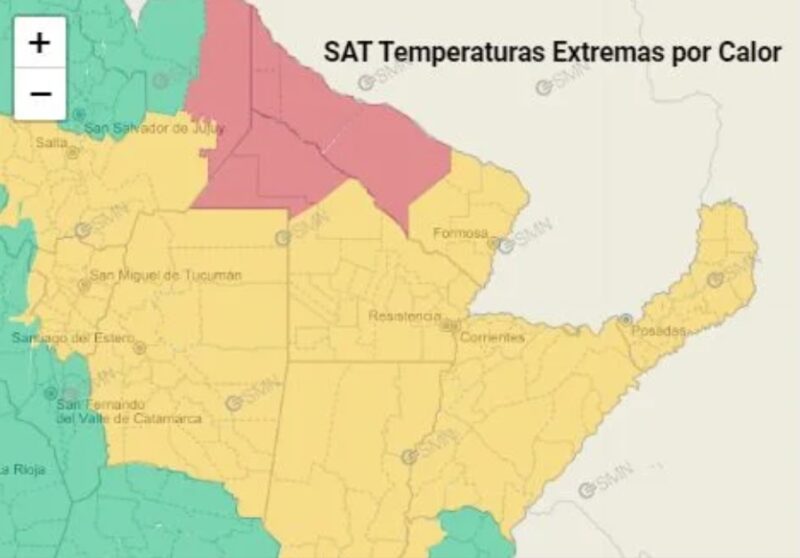 Ola de Calor | La sensación térmica superó los 55 grados en Corrientes capital 5 calor - 4