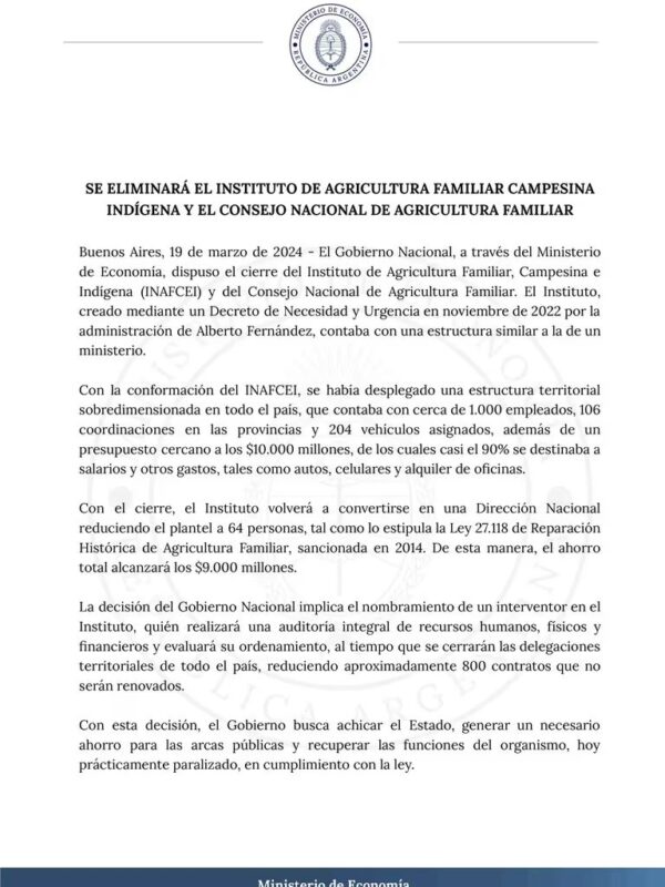 Administración pública | El Gobierno revisa miles de contratos y avisó que continuará el recorte de empleados 3 image 56 - 2