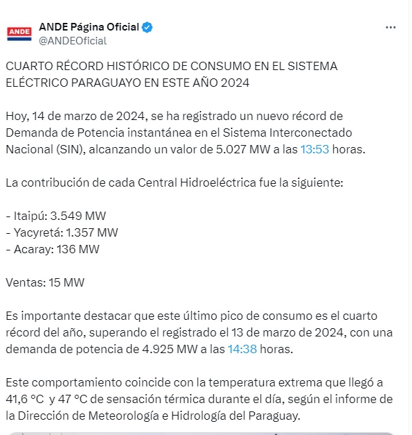 Paraguay | Un incendio en un transformador deja sin energía eléctrica a la ciudad de Asunción 3 record - 2