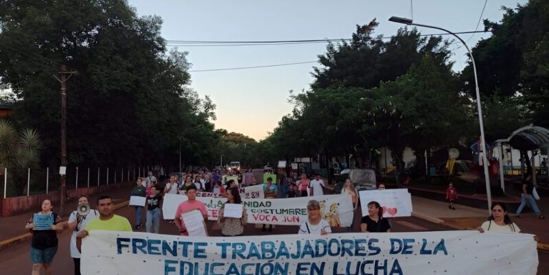 Educación | Docentes realizan asambleas y marchas de antorchas al seguir sin respuestas por parte del gobierno provincial snapedit 1710430167791 - 3