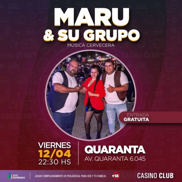 Casino Club te propone un fin de semana a pura música y talento 7 12 04 - 6