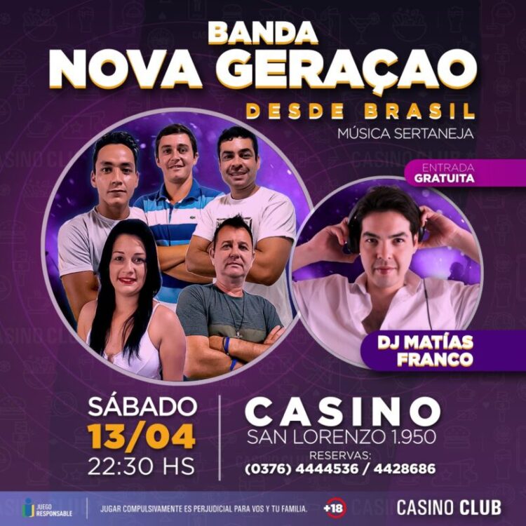 Casino Club te propone un fin de semana a pura música y talento 9 13 04 - 8