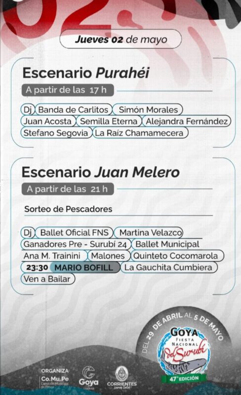 Corrientes | La Fiesta Nacional del Surubí alcanzó un nuevo récord con 1160 equipos registrados 10 2 1 - 9