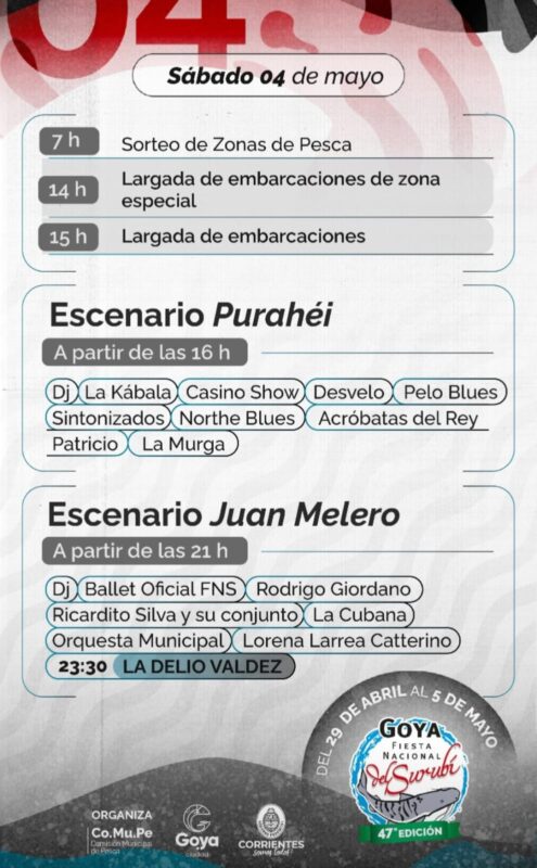 Corrientes | La Fiesta Nacional del Surubí alcanzó un nuevo récord con 1160 equipos registrados 14 4 - 13