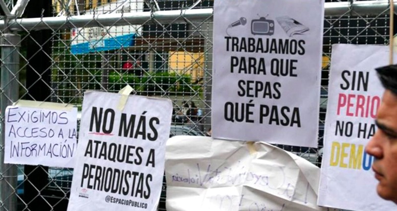 Aumenta la represión contra la libertad de prensa en Venezuela libertad de prensa
