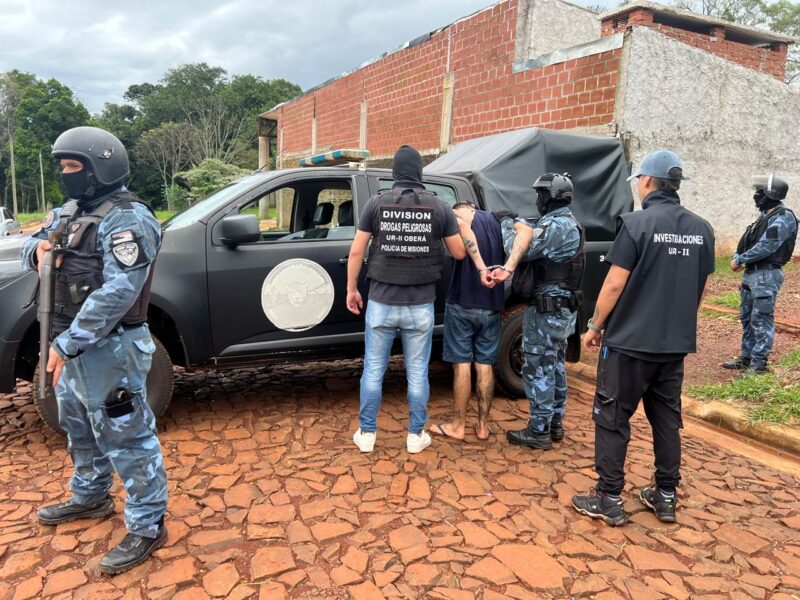Detienen en Oberá a un narco criminal brasileño que era buscado con Alerta Roja por la Interpol Vugo - 5