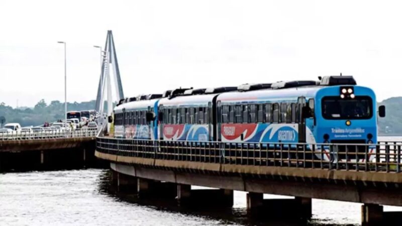 Frontera | El servicio de tren Posadas-Encarnación, paralizado por reclamo salarial de los trabajadores tren Posadas-Encarnación