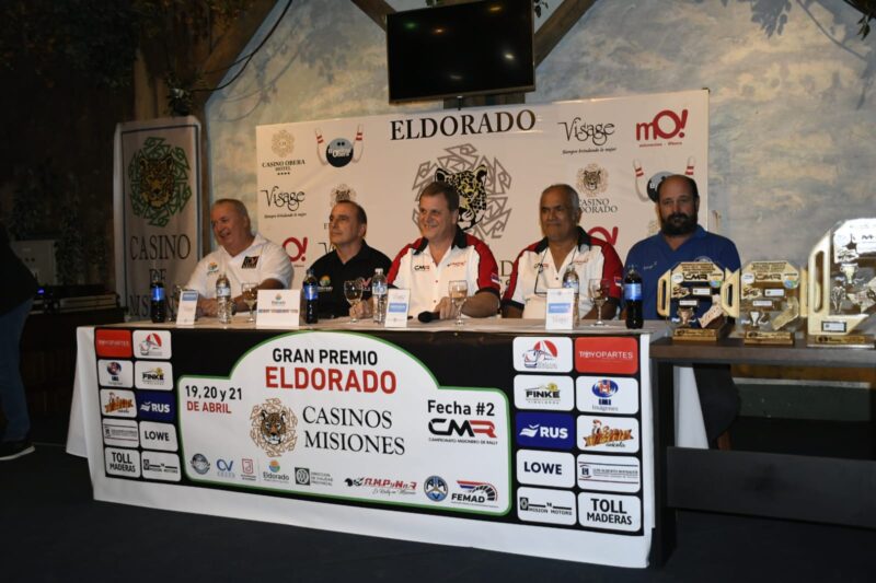 Campeonato Misionero de Rally | Se presentó el Gran Premio Casino de Misiones en Eldorado Campeonato Misionero de rally
