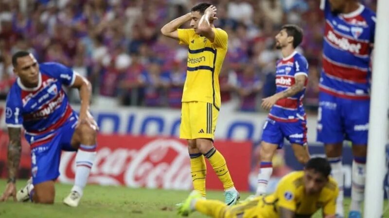 Copa Sudamericana | Boca tuvo una noche para el olvido y cayó por 4 a 2 en su visita a Fortaleza Boca