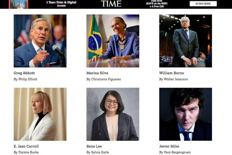 El presidente argentino Javier Milei fue elegido como uno de los 100 personajes más influyentes de 2024 por la revista Time 3 image 39 - 2