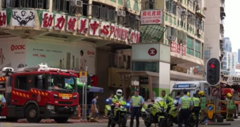 Hong Kong | Al menos 5 muertos y más de 30 heridos por un incendio en un edificio residencial incendio4 1 - 6