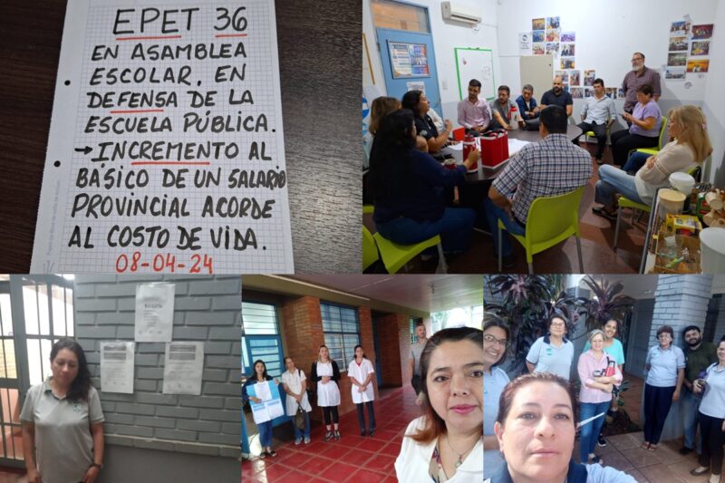 medida de fuerza de UDA AMET y Semab en Misiones - 6