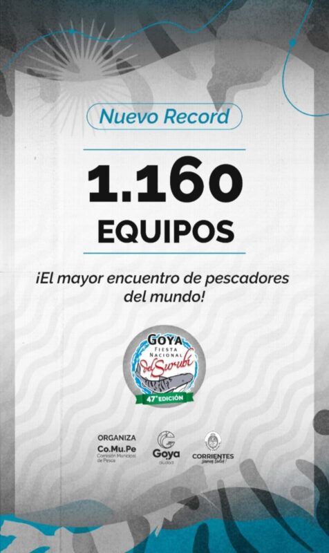 Corrientes | La Fiesta Nacional del Surubí alcanzó un nuevo récord con 1160 equipos registrados 4 record - 3