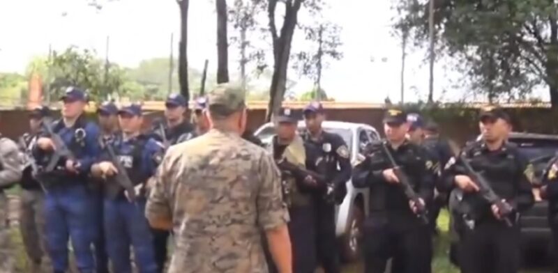 Paraguay | Tras el robo de un grupo comando al Banco Nacional de Fomento, refuerzan la seguridad en Natalio robo - 9