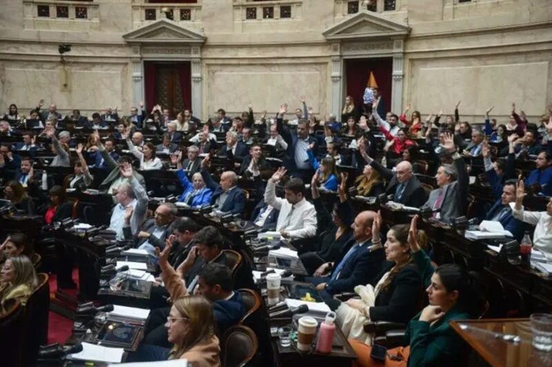 Educación como “servicio esencial” | Confirman cuando se tratará en Diputados, el proyecto para limitar las huelgas docentes Diputados votando La Libertad Avanza - 3