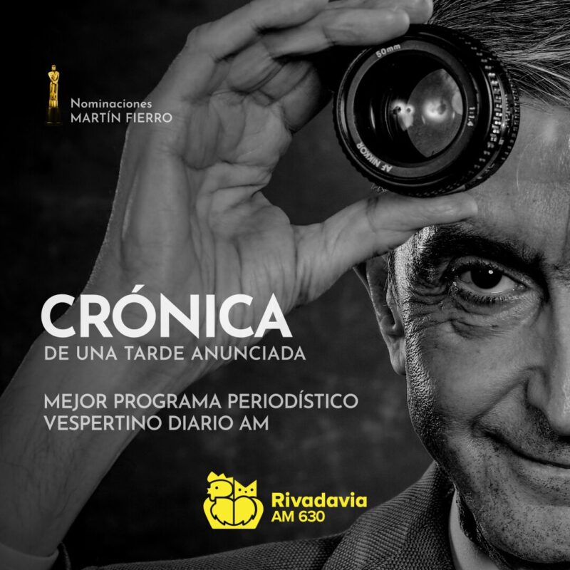 Premios Martín Fierro | Las voces de Rivadavia ternadas a los premios de Radio 15 MAIN Nomi Nelson 2 0 00 00 21 - 14