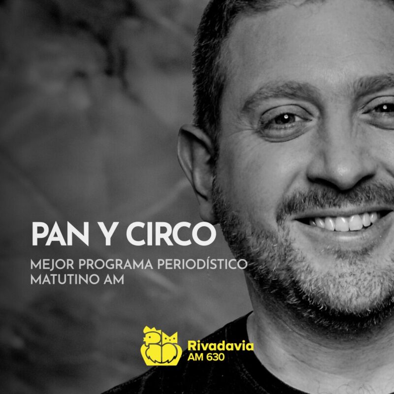 Premios Martín Fierro | Las voces de Rivadavia ternadas a los premios de Radio 19 MAIN Nomi Pan y Circo 0 00 00 00 - 18