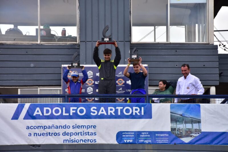 Automovilismo | El Misionero de Karting le dio calor al frío domingo obereño 14 Podio Junior - 13