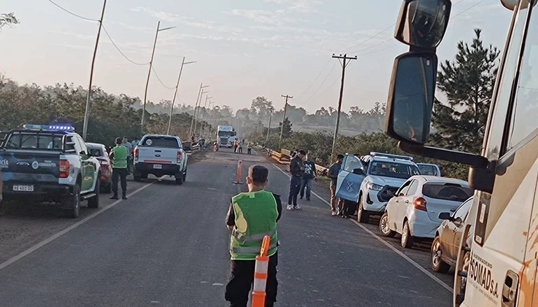 Santo Tome muerte de una mujer en moto 22 05 2024 - 3