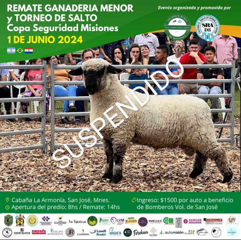La Sociedad Rural de ganado menor de Misiones suspendió el Torneo de Salto y Remate Ganadero de San José Screenshot 20240527 1227172 - 6