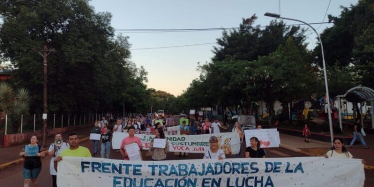 Movilizaciones por parte del FTEL
