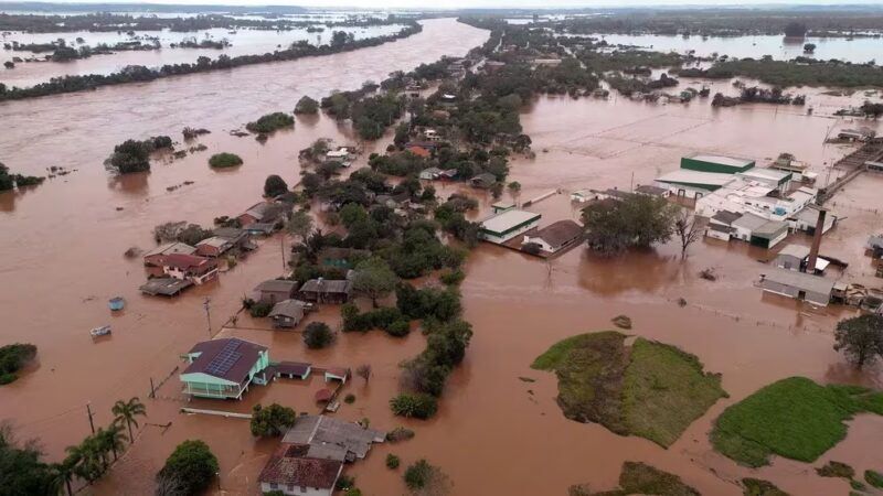 Río Grande do Sul | Un alerta por ciclón subtropical aumenta el riego de inundaciones Inundaciones en Porto Alegre