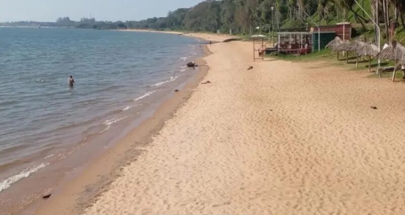 Ituzaingó | El rio Paraná desciende por debajo del metro y preocupa el bajo caudal rio paraná