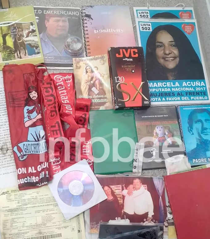 Chaco | Misterioso hallazgo de una bolsa de cosas que podrían pertenecer a César Sena y Cecilia Strzyzowski 5 cosas - 4