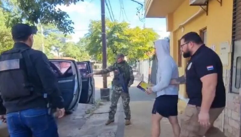 Paraguay | Detuvieron en Asunción a un narco influencer misionero influencer - 2