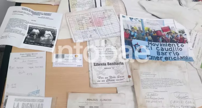 Chaco | Misterioso hallazgo de una bolsa de cosas que podrían pertenecer a César Sena y Cecilia Strzyzowski 3 papeles - 2