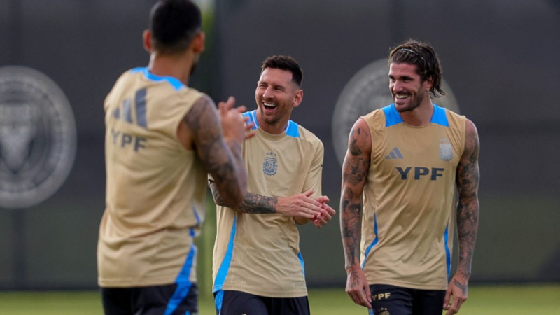 Argentina enfrenta hoy a Ecuador en la previa de la Copa América de Estados Unidos Argentina.jij - 4